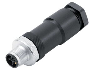 M12-S Kabelstecker 3+PE-polig Serie 814 | Art. 99 0689 19 04 | Binder