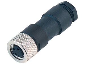 M8 4-pin cable connector, Series 768 | Item No. 99 3376 00 04 | Binder
