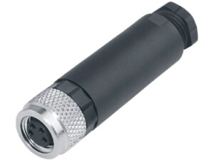 M8 4-pin cable connector, Series 768 | Item No. 99 3376 100 04 | Binder