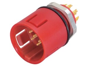 Snap-In IP67 Flanschstecker 12-polig Serie 720 | Art. 99 9135 50 12 | Binder