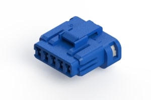 STECKVERBINDER GEHÄUSE, BLAU, BUCHSE, 5 KONTAKTE
