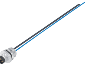 Sensor Flanschstecker M8, 4 polig, IP67