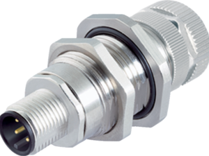 Adapter M12, Dose/Stecker, 4 pol.