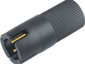 Snap-In Kabelstecker, Polzahl: 3, 3,6 mm, ungeschirmt, löten, IP40