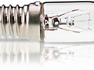 Glühlampe, Sockel E14, 260 V