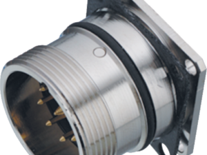 Maschinen Flanschstecker 9 polig, IP 67