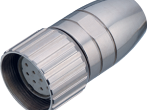 Machine cable socket, 9-pin, IP 67