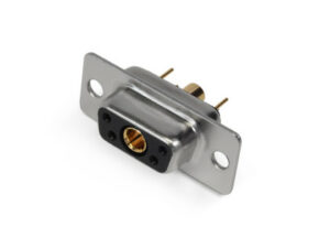COMBO D-SUB-BUCHSE, VERTICAL DIP 5W1 40A G/F