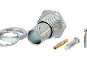 BNC CABLE JACK PANEL ISOLATED