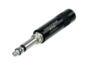 1/4'' MIL-PLUG-642/2 BLACK