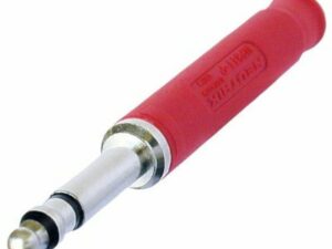 BANTAM PLUG W/SOLDER CONT. RED