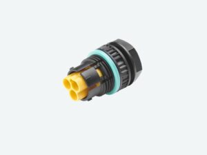 Flanschstecker 2P Schrauben M20