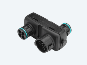 Stromverteiler Buchse und Stecker 3polig