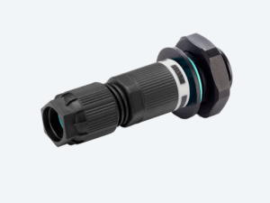 Micro Verbindungsstecker Einbauteil M16 2p Schrauben 1-2 IP68
